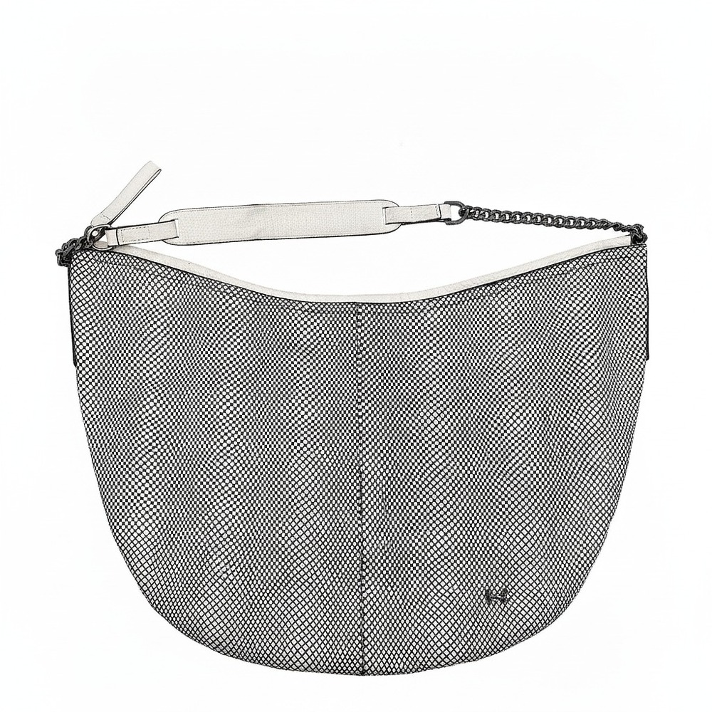 Halston Heritage White Shoulder Bag | Faux Leather, OS, Regular